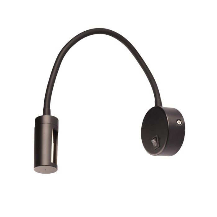 PIPER-ΦΩΤΙΣΤΙΚΟ ΕΠΙΤΟΙΧΟ/ΟΡΟΦΗΣ ΜΑΥΡΟ ΜΕΤΑΛΛΙΚΟ LED 3W  3200K 210LM IP20 8X4X44CM 