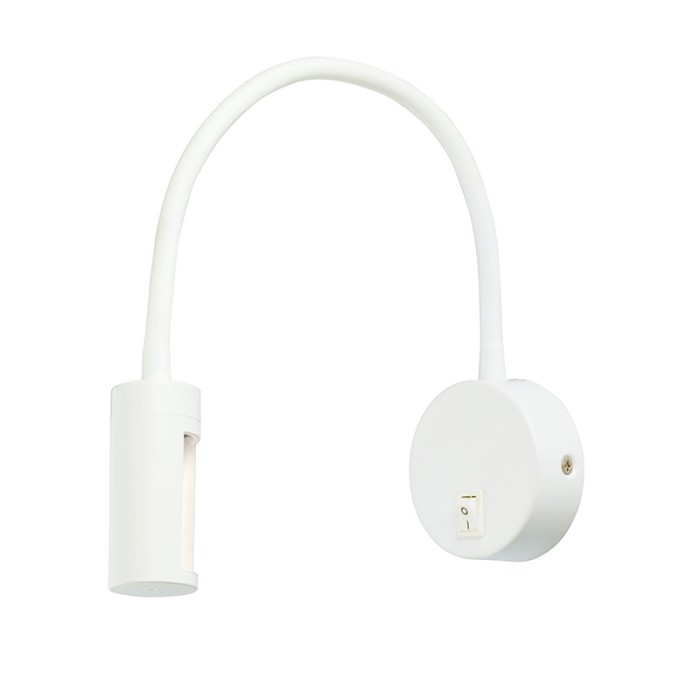 WALL LAMP LED 3W WHITE 3200K 210LM 8X4X44CM PIPER