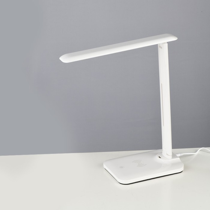 NETTO ΕΠΙΤΡΑΠΕΖΙΟ Φ/Σ LED 5W ΛΕΥΚΟ CCT 320LM+TOUCH SWITCH+WIRELESS/USB CHARGER  FUTUR2