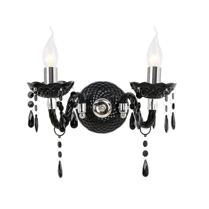 NETTO ΦΩΤΙΣΤΙΚΟ ΕΠΙΤΟΙΧΟ ΜΑΥΡΟ ΑΚΡΥΛΙΚΟ ΣΥΜΒΑΤΙΚΟ 2ΧΕ14 IP20 380Χ240mm