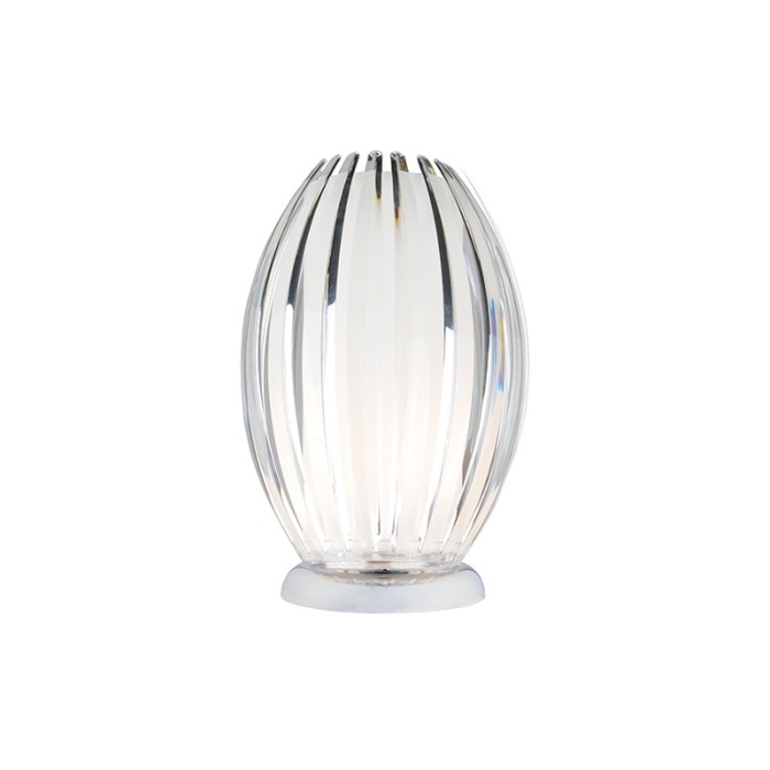 NETTO TABLE LUMINAIRE ACRYLIC CLEAR 1X40W E14 HOMO