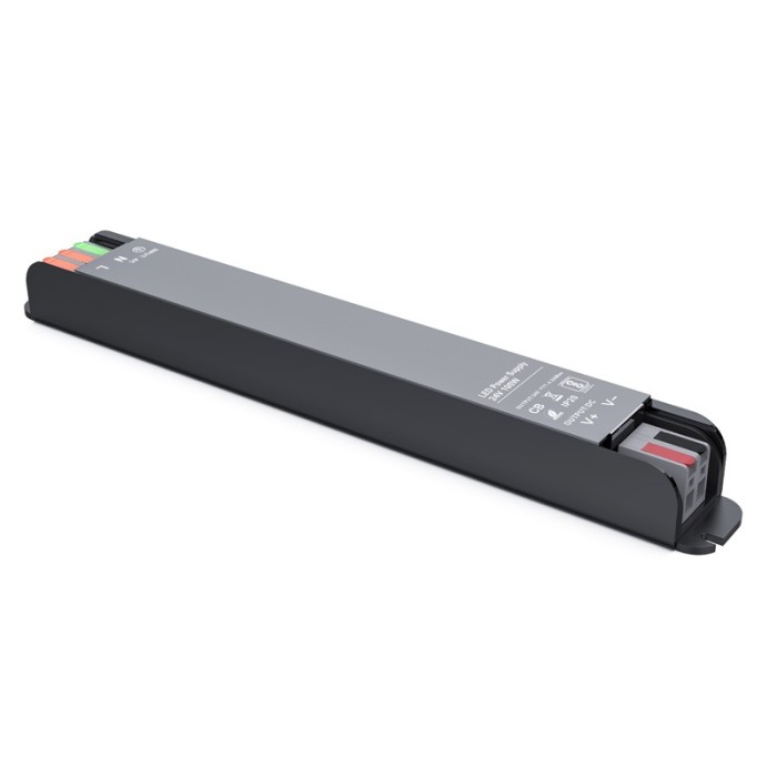 LED CV ΜΕΤΑΛΛΙΚΟ DRIVER 230V AC- 12V DC 100W 4.2A IP20 5YRS