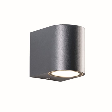 ΣΠΟΤ ΟΡΟΦΗΣ ΑΡΧΙΤΕΚΤΟΝΙΚΟΥ ΦΩΤΙΣΜΟΥ ΣΚΟΥΡΟ ΓΚΡΙ ΣΥΜΒΑΤΙΚΟ 1xGU10 & LED 3W IP65 58x92x81mm