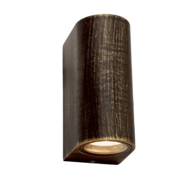 ΣΠΟΤ ΟΡΟΦΗΣ ΑΡΧΙΤΕΚΤΟΝΙΚΟΥ ΦΩΤΙΣΜΟΥ 2 ΔΕΣΜΕΩΝ ΣΚΟΥΡΙΑ ΣΥΜΒΑΤΙΚΟ 1xGU10 & LED 3W IP65 58x92x81mm