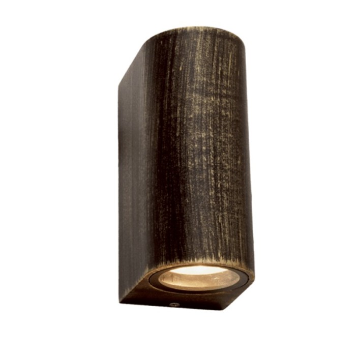 ΣΠΟΤ ΟΡΟΦΗΣ ΑΡΧΙΤΕΚΤΟΝΙΚΟΥ ΦΩΤΙΣΜΟΥ 2 ΔΕΣΜΕΩΝ ΣΚΟΥΡΙΑ ΣΥΜΒΑΤΙΚΟ 1xGU10 & LED 3W IP65 58x92x81mm