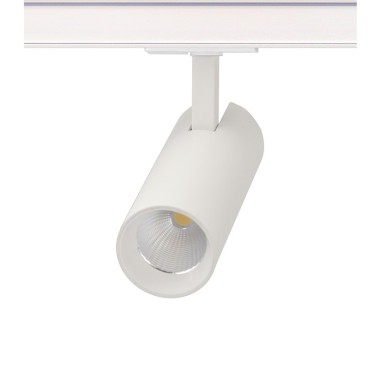 ΑΜΜΩΔΕΣ ΛΕΥΚΟ LED ΣΠΟΤ ΡΑΓΑΣ 10W 4000K 1-PHASE 36° 1050LM 230V AC Ra80 Φ55*153MM 5YRS