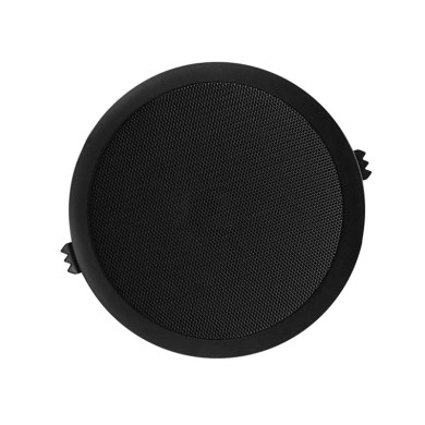 RECESSED SPEAKER BLACK, Ø20cm, 100V, 8Wrms
