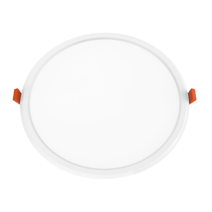 Υ/Κ  LED PANEL WHITE ROUND CEIL. 22W 3000K 2070Lm  Φ225 230V AC Ra80