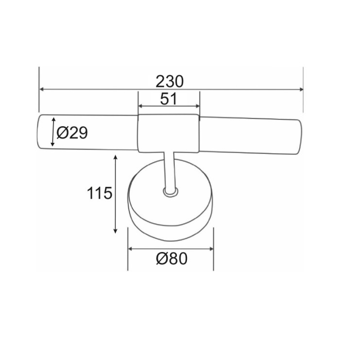 BATH WALL LAMP 2ΧG9 SUEVA