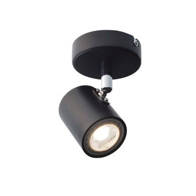 SPOTLIGHT Ι BLACK MATT 1ΧGU10 ORFEAS