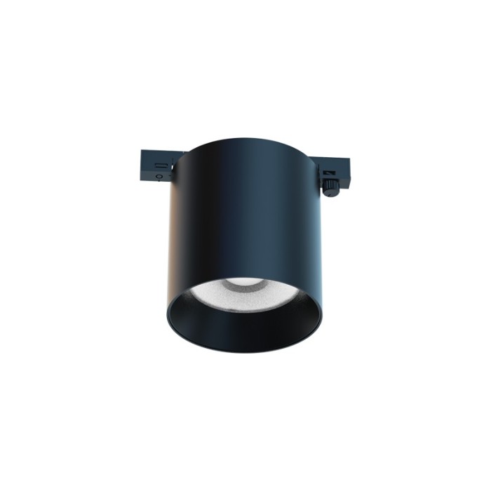  MINI BLACK MAGNETIC SPOT 24V DC 7W 4000K 700LM 36° RA90 5 YRS Φ68*71(83,4)ΜΜ