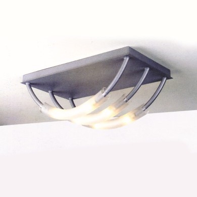 NETTO ΦΩΤΙΣΤΙΚΟ ΕΠΙΤΟΙΧΟ ΓΚΡΙ ΜΕΤΑΛΛΙΚΟ ΣΥΜΒΑΤΙΚΟ 6ΧG9 IP20 450Χ260Χ160mm