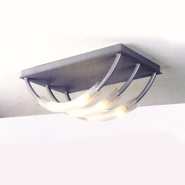 NETTO ΦΩΤΙΣΤΙΚΟ ΕΠΙΤΟΙΧΟ ΓΚΡΙ ΜΕΤΑΛΛΙΚΟ ΣΥΜΒΑΤΙΚΟ 6ΧG9 IP20 450Χ260Χ160mm