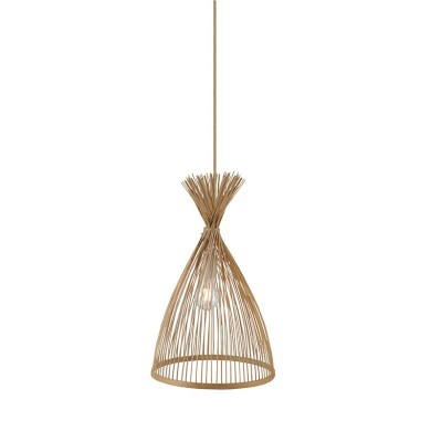 PENDANT LIGHTING 1ΧΕ27 BAMBOO D30XH154CM SERIFOS
