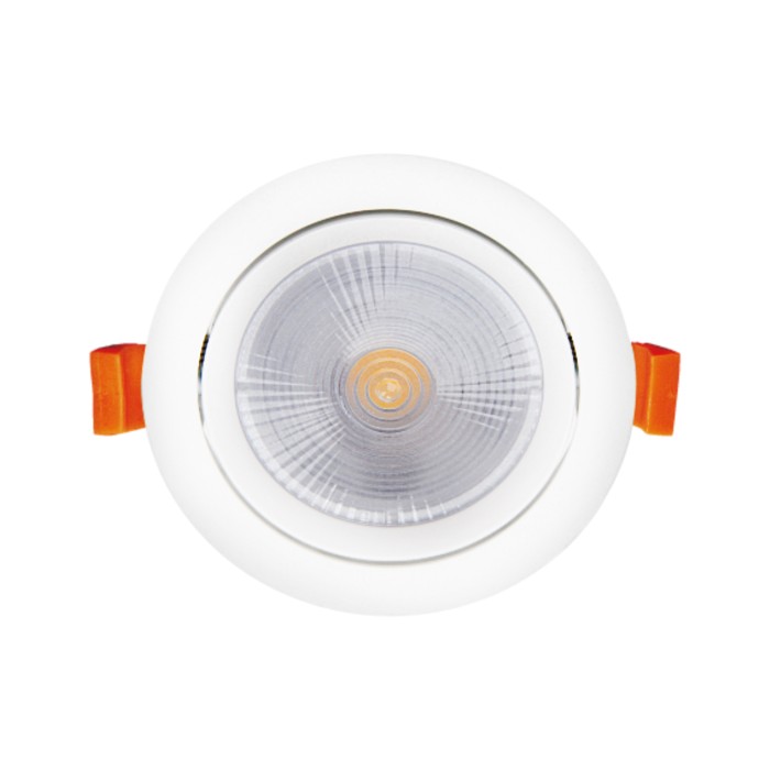 Υ/Κ LED COB ROUND SLIM PANEL 10W 24° 6000K 860Lm 230V Φ85 Ra80