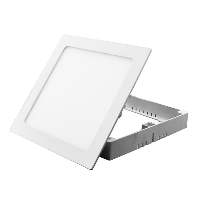 Υ/Κ LED SQUARE PC SLIM PANEL 8W 6000K 520Lm 230V 120X120 Ra80