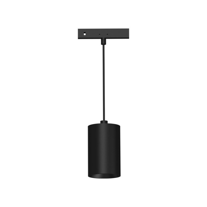  MINI BLACK MAGNETIC PENDANT LUMINAIRE 24V DC 5W 4000K 540LM 38° RA90 5 YRS Φ35,5*55(1000)ΜΜ