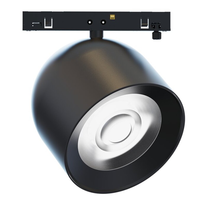 TMEDIO-SEMISPHERE MAGNETIC SPOT LIGHT BLACK 36° BEAM ANGEL 10W 4000K 24V DC 5 YEARS WARRANTY