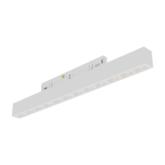 MINI WHITE MAGNETIC LUMINAIRE 24V DC 10W 3000K 490LM 36° RA90 5 YRS L196MM