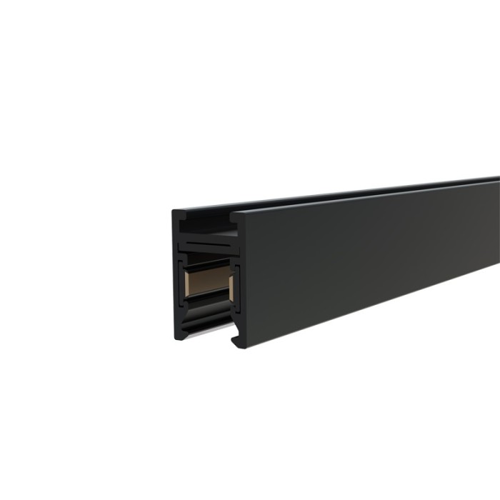 MINI MAGNETIC SURFACE/PENDANT TRACK 24V DC 2M BLACK