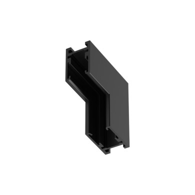 BLACK 90° INNER CORNER FOR MINI MAGNETIC SURFACE/PENDANT TRACK TMS*MB