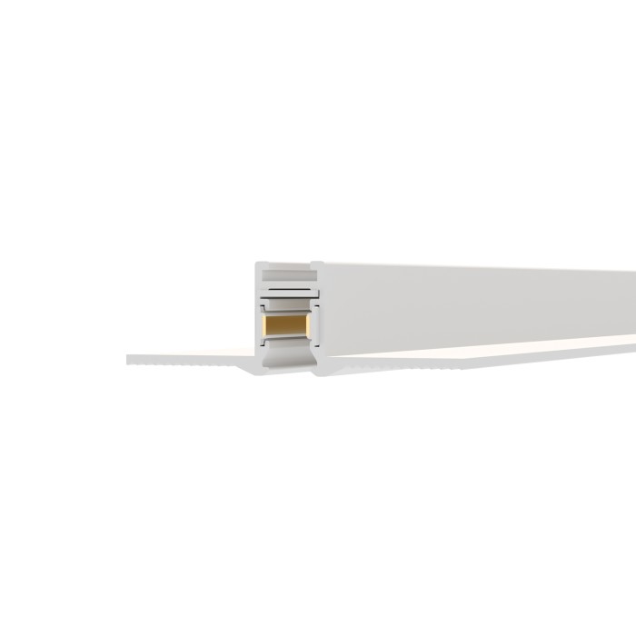 MINI MAGNETIC TRIMLESS TRACK 24V DC 3M WHITE