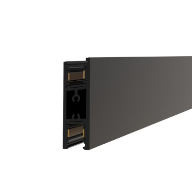 MINI MAGNETIC UP/DOWN TRACK 24V DC 2M BLACK