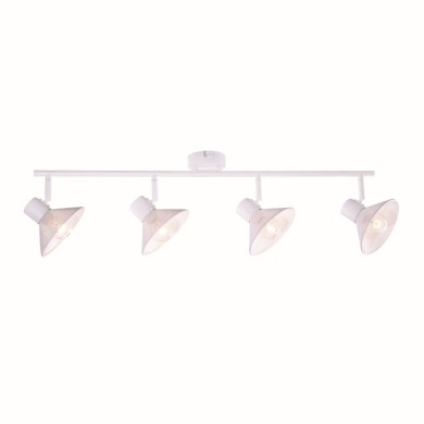 NETTO WALL MOUNTED 4ΧΕ14 PALOMA WHITE METAL 75X13X19CM