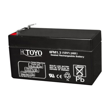 BATTERY 12V 1.3Ah TOYO