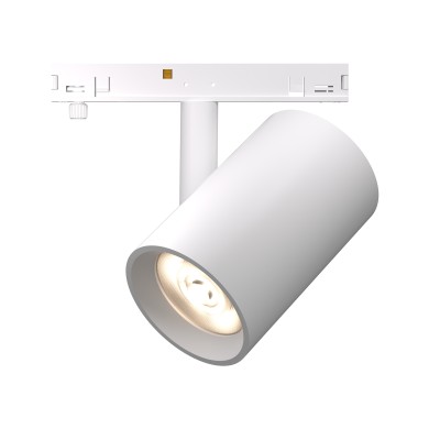  MINI WHITE MAGNETIC SPOT 24V DC 9W 3000K 840LM 38° RA90 5 YRS Φ45*70(102)ΜΜ
