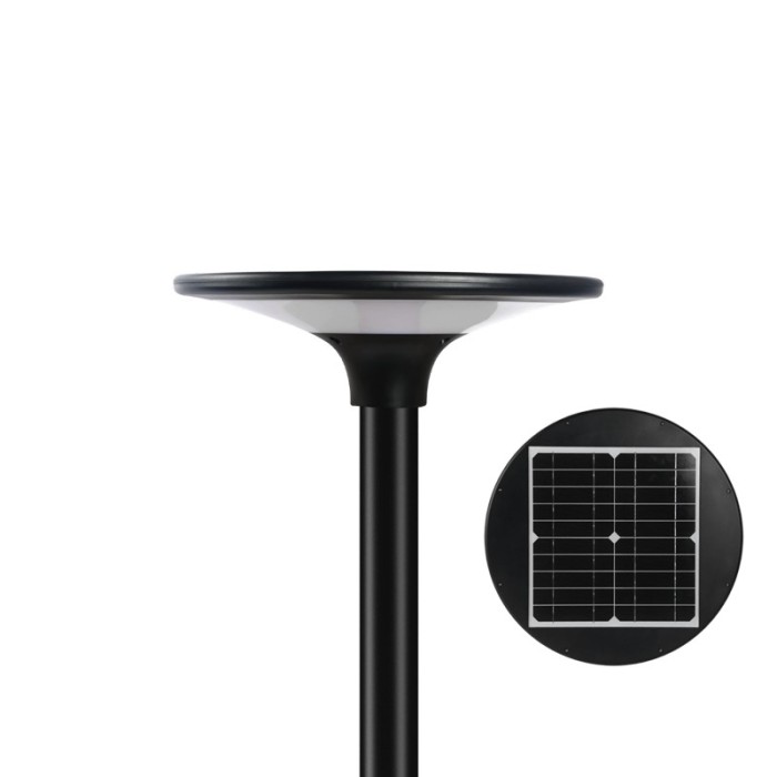 LED SOLAR ΑΣΤΙΚΟΥ ΜΕ ΦΩΤΟΒΟΛΤΑΙΚΑ ΠΑΝΕΛ ΜΕ DIP-SWITCH 20W 3000K & 4000K 2100LM Ra80 IP65 30.000HRS