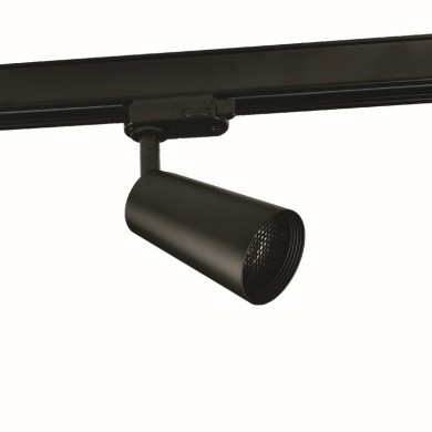 TRACK SPOT GU10 4C BLACK No56 WITH HONEY COMB