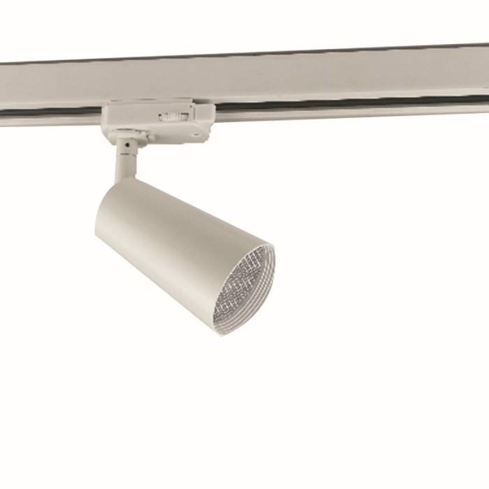 TRACK SPOT GU10 4C WHITE No56 WITH HONEY COMB