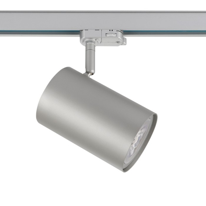 ΣΠΟΤ ΡΑΓΑΣ ΤΡΙΦΑΣΙΚΗ ΑΛΟΥΜΙΝΙΟ ΓΚΡΙ ΜΕ ΒΡΑΧΙΩΝΑ ΣΥΜΒΑΤΙΚΟ 1xΕ27 IP20 100x155x196mm