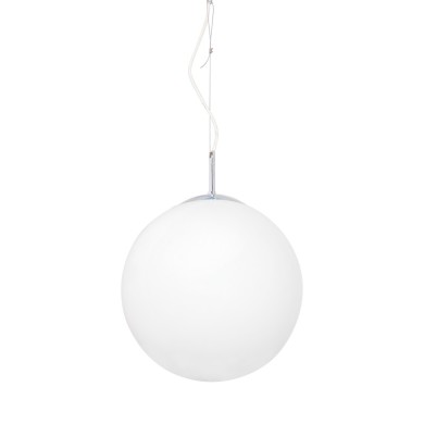 PENDANT LAMP BALL OPAL 25cm diameter LUNA
