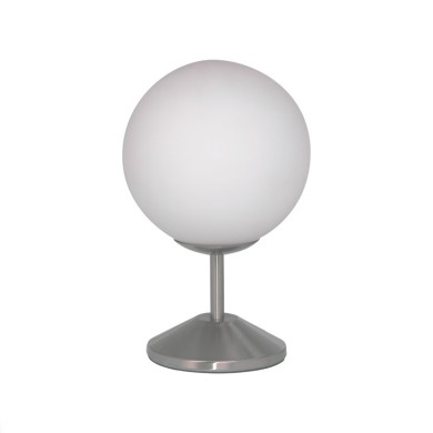 NETTO ΦΩΤΙΣΤΙΚΟ ΕΠΙΤΡΑΠΕΖΙΟ ΝΙΚΕΛΙΟ ΜΕΤΑΛΛΙΚΟ ΣΥΜΒΑΤΙΚΟ 1ΧΕ14 IP20 Φ200Χ320mm