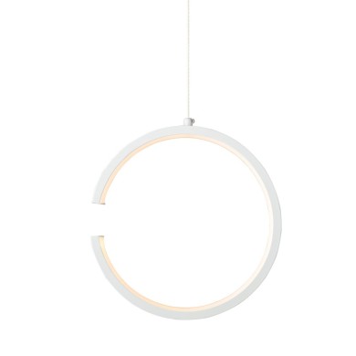 NETTO PENDANT LUMINAIRE LED 8W 3000K 750LM WHITE METAL22X11XH129CM EUCLID3