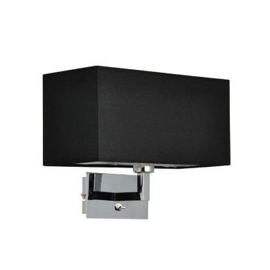 NETTO WALL MOUNT 1XE27 BLACK FABRIC SHADE TITCHIANO