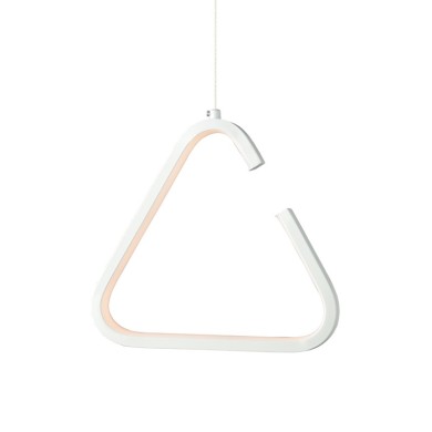 NETTO PENDANT LUMINAIRE LED 7W 3000K 725LM WHITE METAL 23X11XH128CM EUCLID2