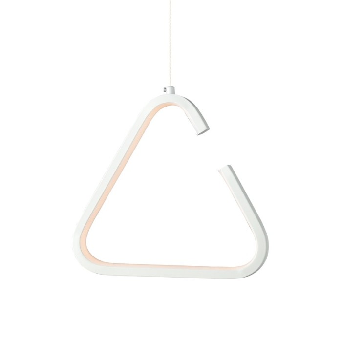 NETTO PENDANT LUMINAIRE LED 7W 3000K 725LM WHITE METAL 23X11XH128CM EUCLID2