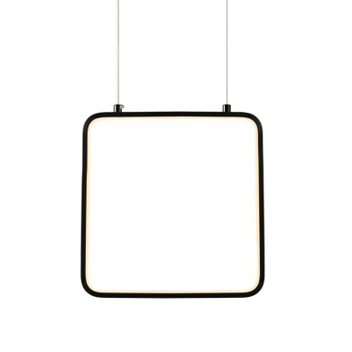 NETTO PENDANT LUMINAIRE LED 9W 3000K 870LM BLACK METAL 22X11XH129CM SYMETRIA