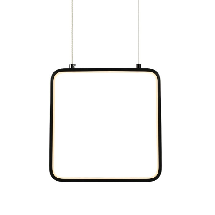 NETTO PENDANT LUMINAIRE LED 9W 3000K 870LM BLACK METAL 22X11XH129CM SYMETRIA