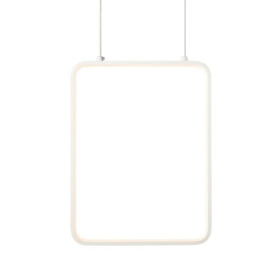 NETTO PENDANT LUMINAIRE LED 15W 3000K 1390LM WHITE METAL 26X14XH142CM SYMETRIA