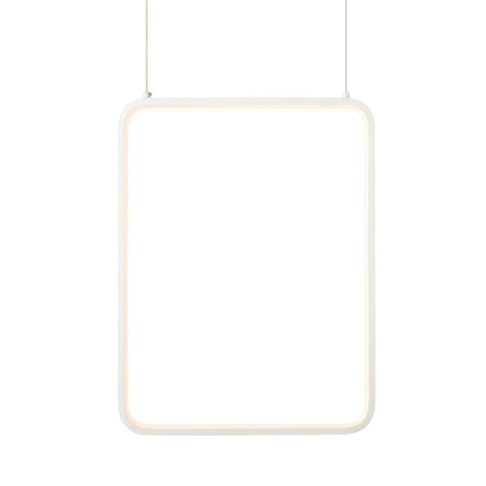 NETTO PENDANT LUMINAIRE LED 19W 3000K 1820LM WHITE METAL 36X14XH1520CM SYMETRIA