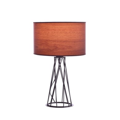 NETTO ΦΩΤΙΣΤΙΚΟ ΕΠΙΤΡΑΠΕΖΙΟ ΜΑΥΡΟ ΜΑΤ ΜΕΤΑΛΛΙΚΟ ΣΥΜΒΑΤΙΚΟ 1ΧΕ27 IP20 Φ300Χ460mm