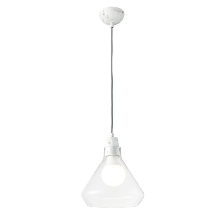 NETTO ΦΩΤΙΣΤΙΚΟ ΚΡΕΜΑΣΤΟ ΑΠΟΧΡΩΣΗ ΛΕΥΚΟΥ ΜΑΡΜΑΡΟΥ ΜΕΤΑΛΛΙΚΟ ΣΥΜΒΑΤΙΚΟ 1ΧΕ27 IP20 Φ240Χ1200mm