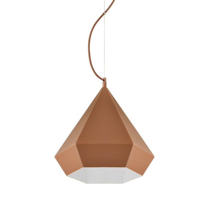 NETTO ΦΩΤΙΣΤΙΚΟ ΚΡΕΜΑΣΤΟ ΓΥΑΛΙΣΤΟ ΚΑΡΑΜΕΛΕ ΜΕΤΑΛΛΙΚΟ ΣΥΜΒΑΤΙΚΟ 1ΧΕ27 IP20 Φ320Χ1200mm