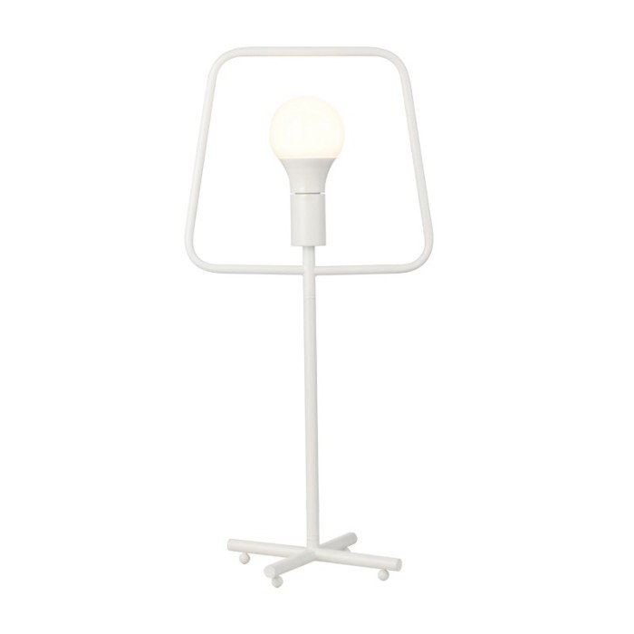 NETTO ΦΩΤΙΣΤΙΚΟ ΕΠΙΤΡΑΠΕΖΙΟ ΛΕΥΚΟ ΜΑΤ ΜΕΤΑΛΛΙΚΟ ΣΥΜΒΑΤΙΚΟ 1ΧΕ27 IP20 300Χ640mm