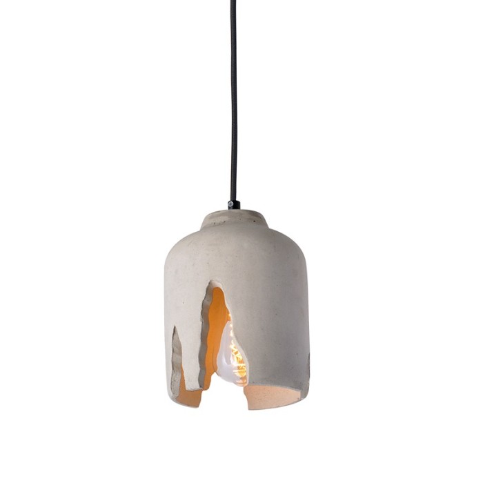 PENDANT 1XE27 CEMENT Φ15,5ΧΗ120CM POE