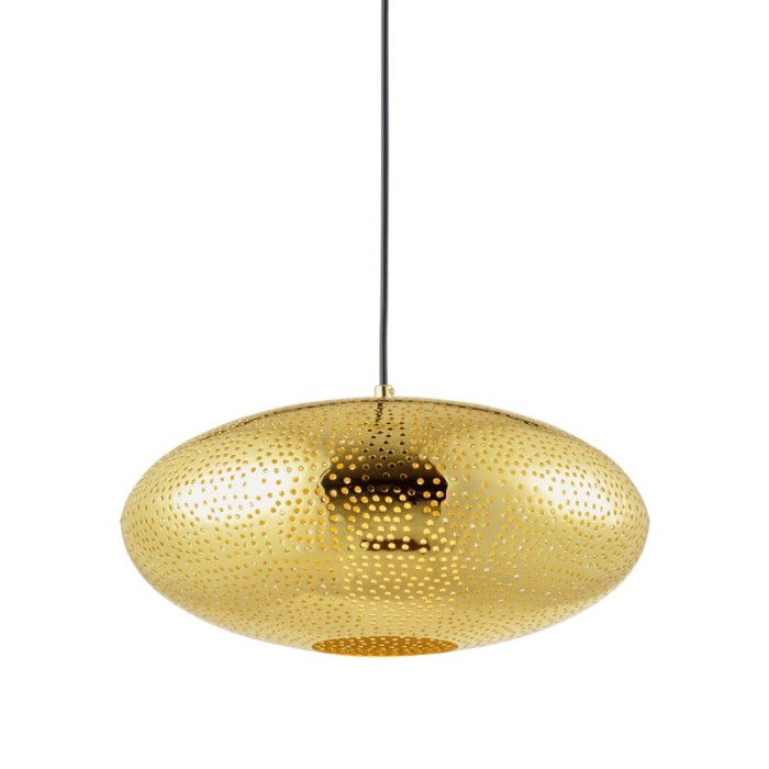 NETTO ΦΩΤΙΣΤΙΚΟ ΚΡΕΜΑΣΤΟ ΓΥΑΛΙΣΤΟ ΧΡΥΣΟ ΜΕΤΑΛΛΙΚΟ ΣΥΜΒΑΤΙΚΟ 1ΧΕ27 IP20 Φ400Χ1200mm